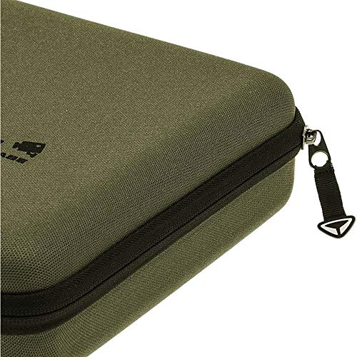 Maletín para GoPro Hero3 MyCase grande color oliva para transporte seguro 4