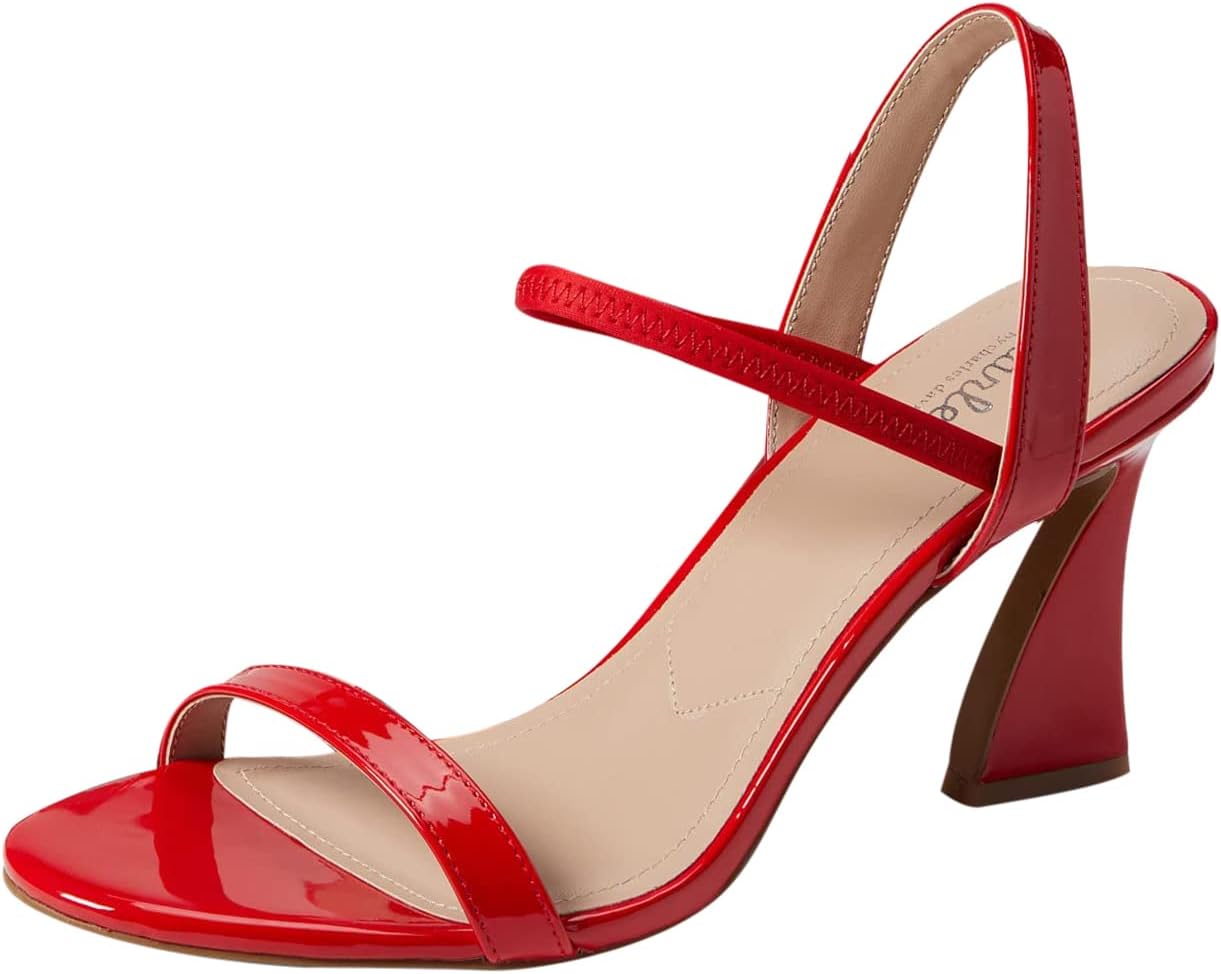 CHARLES BY CHARLES DAVID Women's Kisser Pump, Fiery Red, 8.5