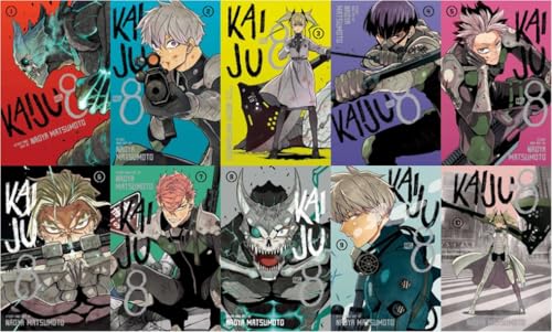 kaiju no 8 manga volumes 1-10 collection set