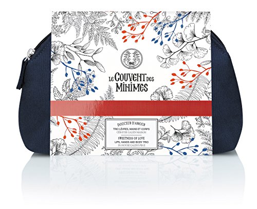 LE COUVENT DES MINIMES Coffret Trousse Douceur d'Amour - Trio Lèvres, Mains et Corps