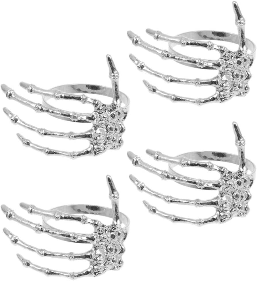 BESTOYARD 4pcs Halloween Decoration Black Decor Dining