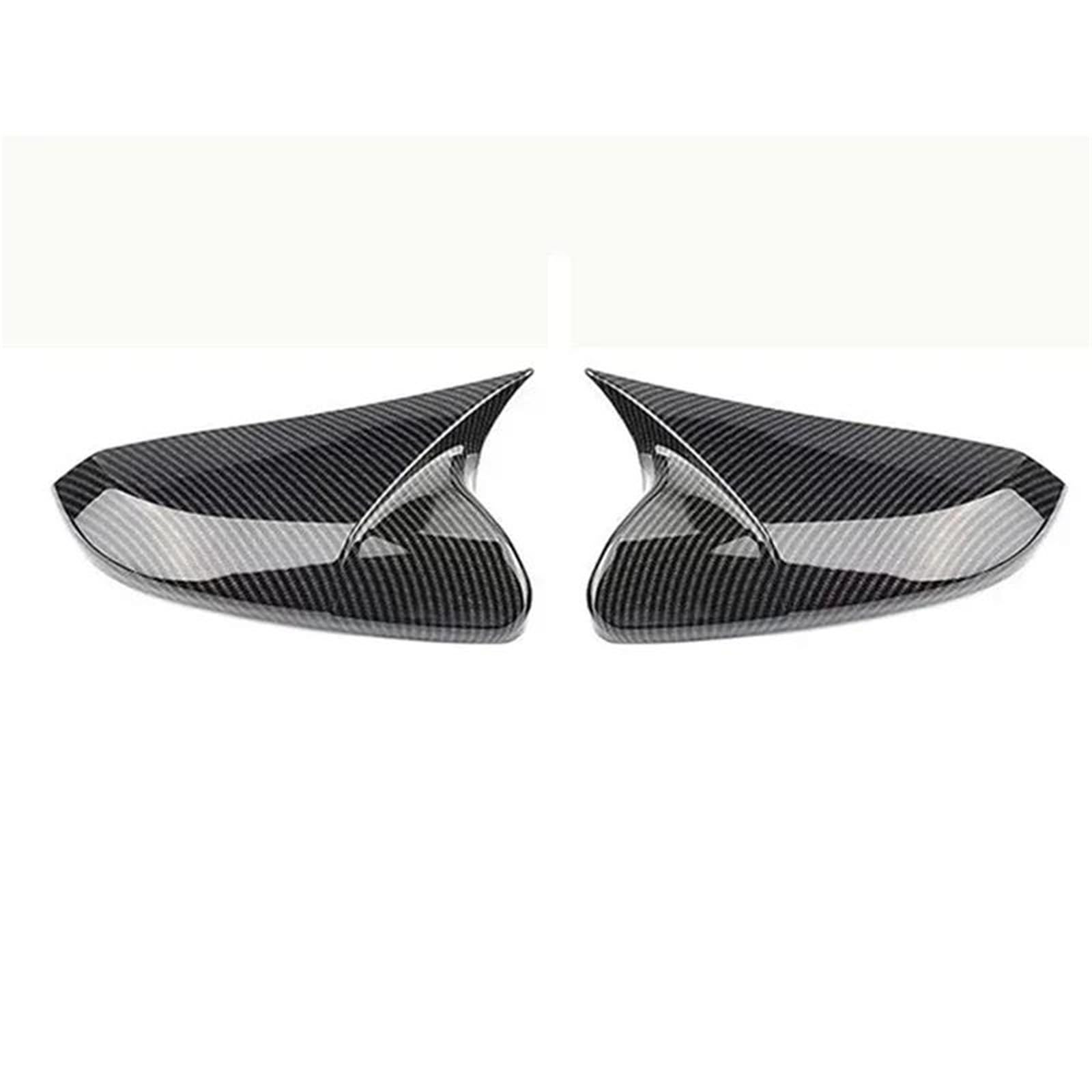 Calotte specchietti esterni Per Civic Per 10th 2016 2017 2018 2019 2020 Sinistro Destro Specchietto Retrovisore Copertura Tappi Alloggiamento Coperchio Custodia Auto(Carbon fiber pattern)