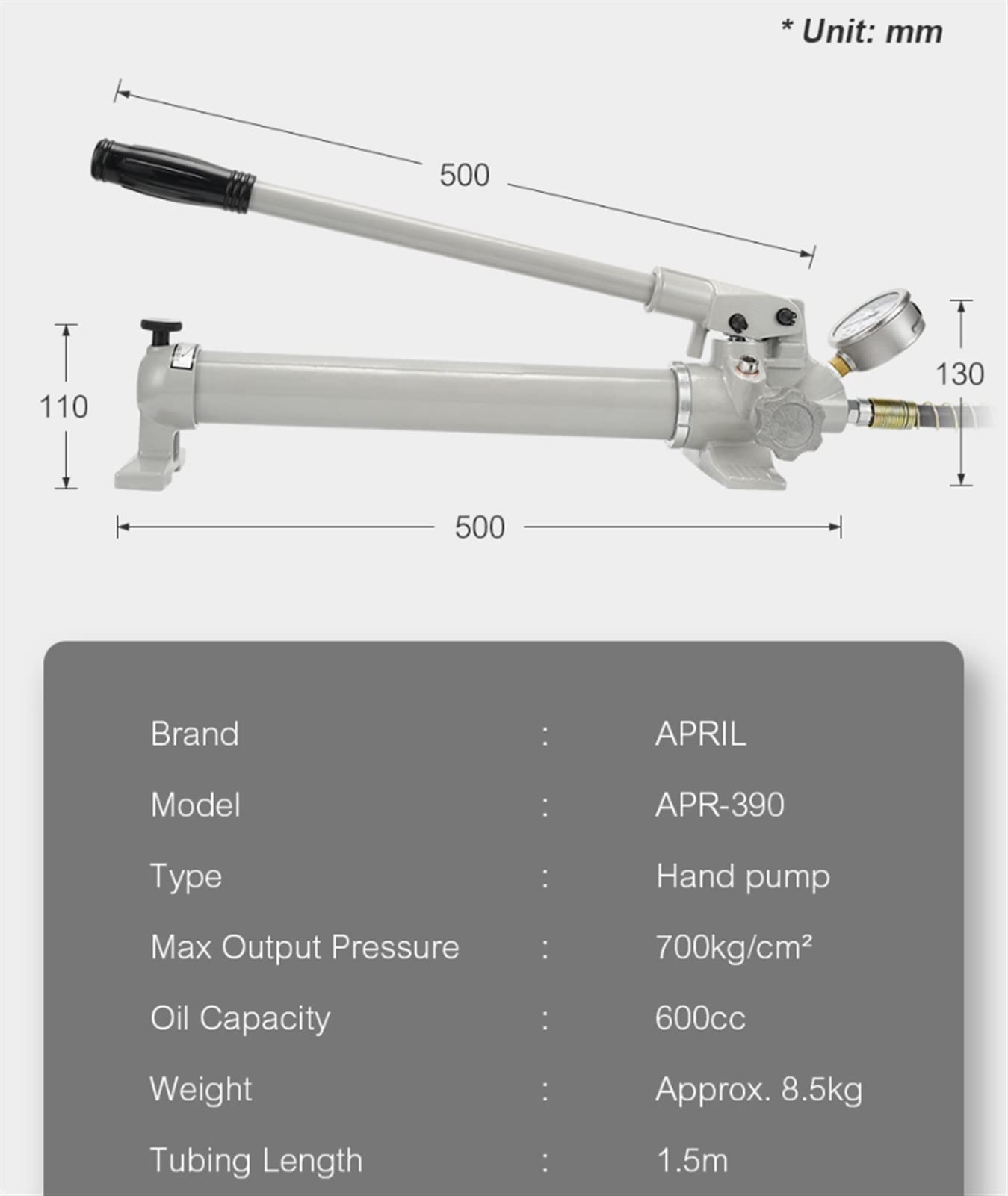 30T Cylindre hydraulique Creux Multi-Usure Manuel d'huile Pression de Levage hydraulique et de Maintenance RCH-3050 SUNBING