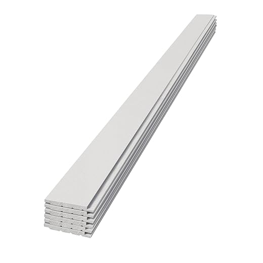 Edge 1 in. x 6 in. x 6 ft. Timeless Smooth Nickel Gap Shiplap (Primed White) (6-Pack)