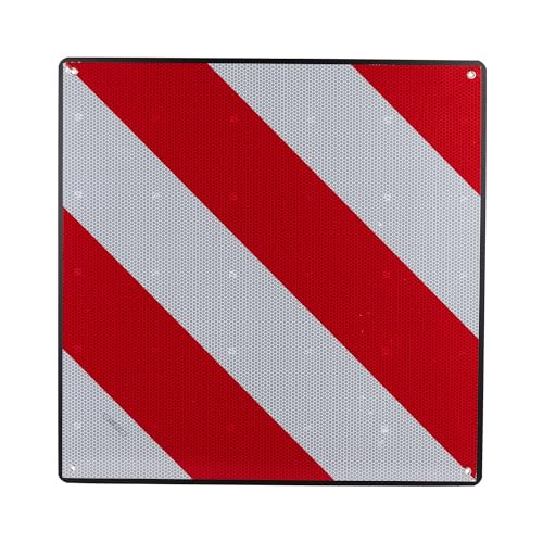 Cofan Placa V20 | Señalización carga saliente | Resistencia y alta visibilidad | Medidas: 50 x 50 cm | Homologada |