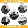 Easy Clean Hammock Chair for Dogs
