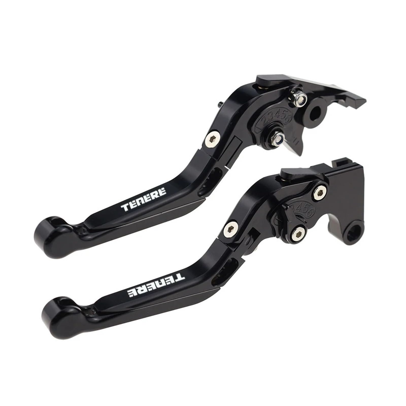 Yxbswbjd 01 Aluminum Alloy Folding Brake Lever For Xt660z Motorcycle Folding Extendable Brake Clutch Levers(01)