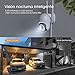 Topcony Camara Vigilancia WiFi Exterior,1080P Camara de Seguridad IP con Visión Nocturna...