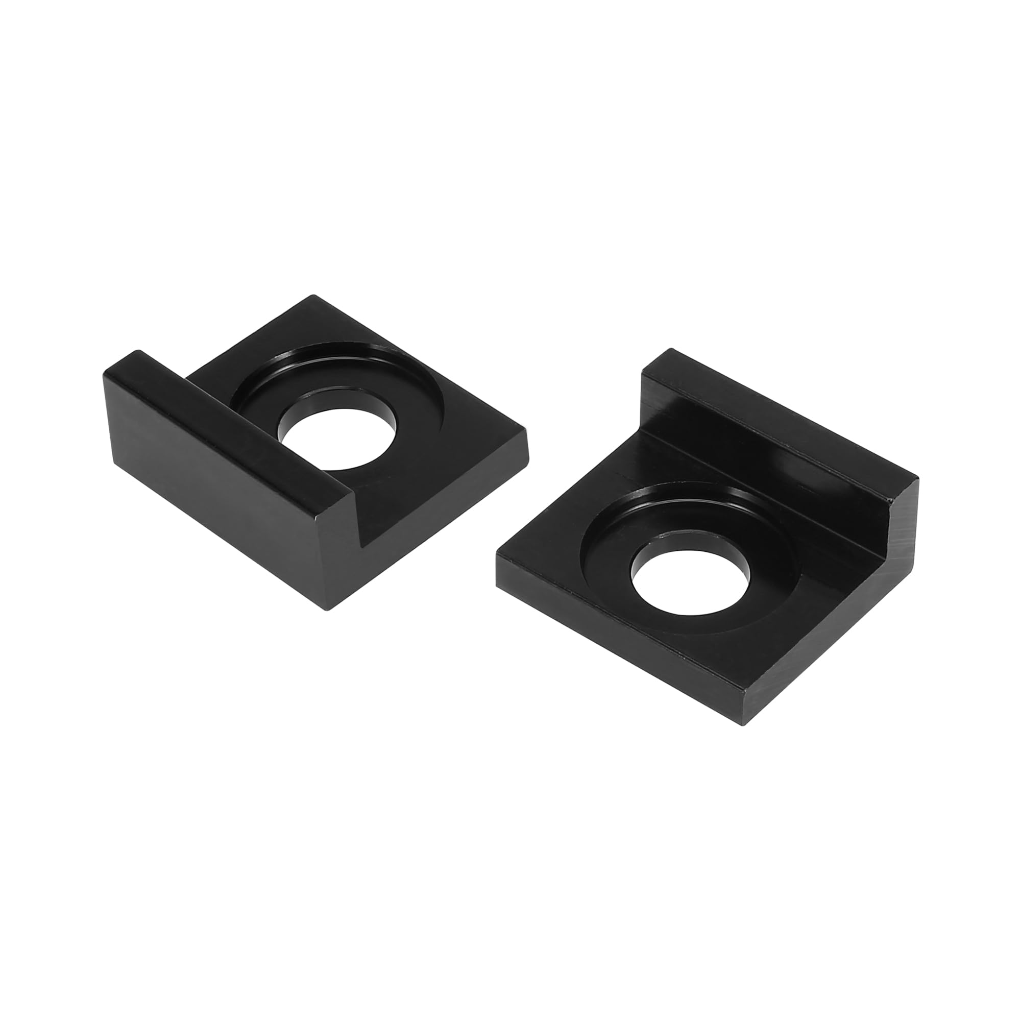 F FIERCE CYCLE 2 pz 15 mm Foro Dia Moto Regolatore Blocco Tenditore Nero