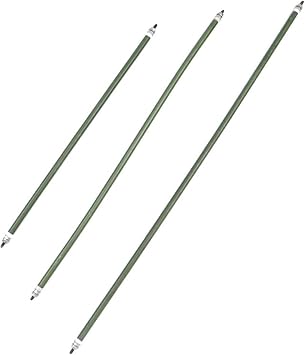 SUS304 110V Flexible Straight Tubular Heater Pipe Air Heating Element Electric Resistors for Oven 300W/400W/500W Cheerfully300w 300mm