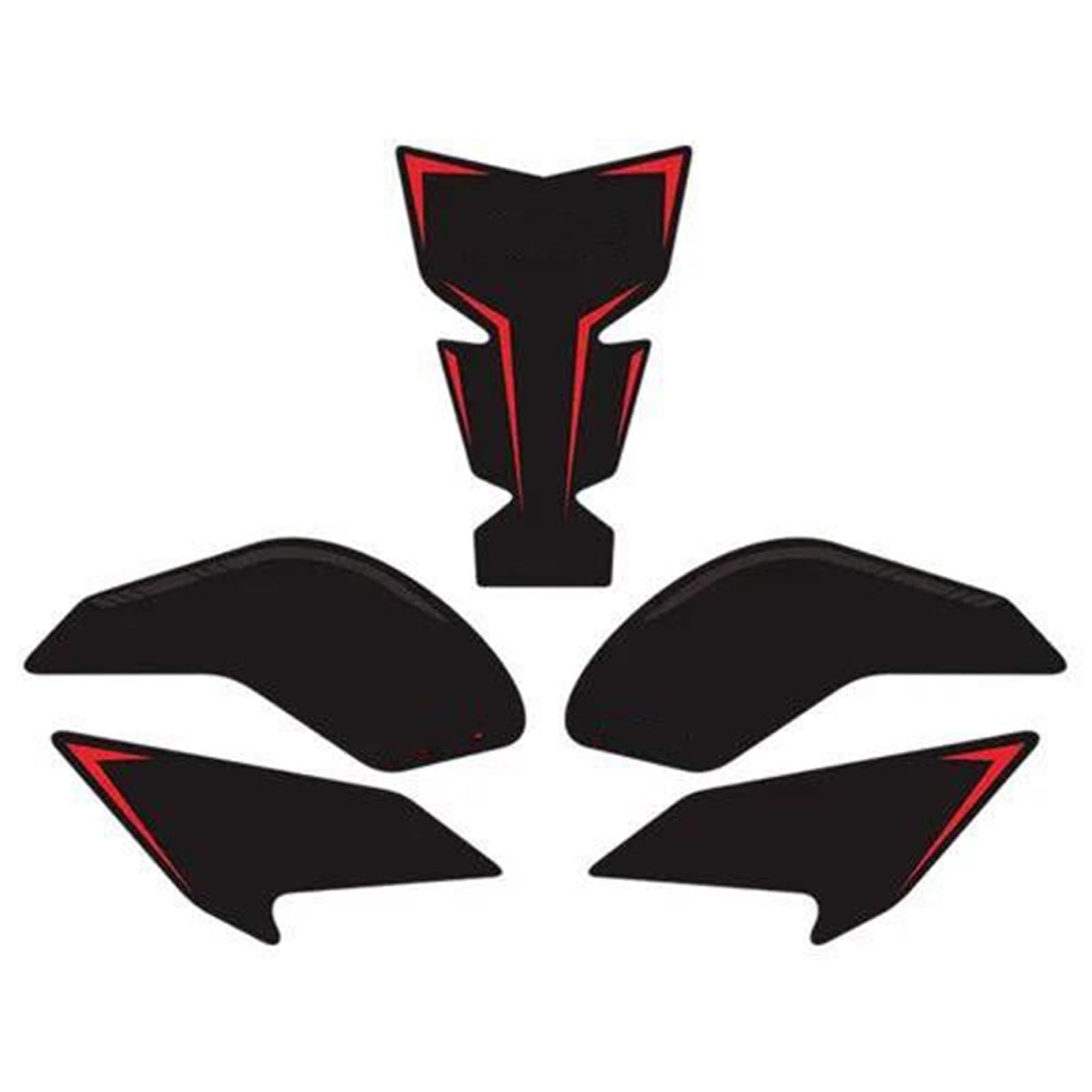 for CBR500R CBR 500R 400R CBR400R 2019-2024 Motorcycle Tank Pad Gas Grip Traction Side Stickers Helmet Protector