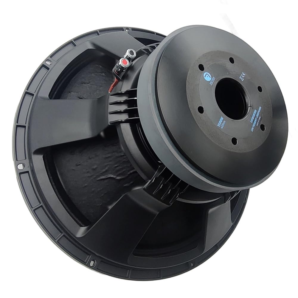 Seven Soundvector SVG18SUB1500/4 Subwoofer 18 Pouces Haut-Parleur Professionnel de Basse Basse 4 Ohm 1500 AES 3000 W Peak