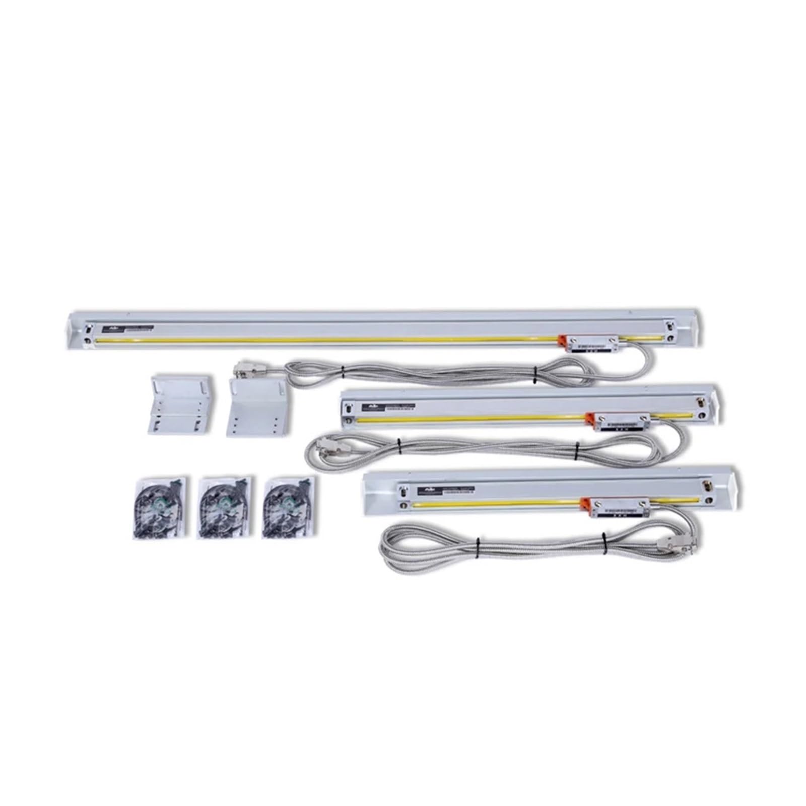 Linearencoder, HXX 5Mikron hochpräzise lineare Skala mit for DRO-Encoder, optisches Gitter, SINO-lineal, Drehbank, Fräsmaschine für Fräsmaschinen(900MM)