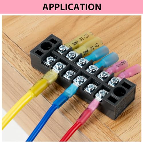 Cosses thermorétractables de câblage électrique étanche pour rénovation de bateau