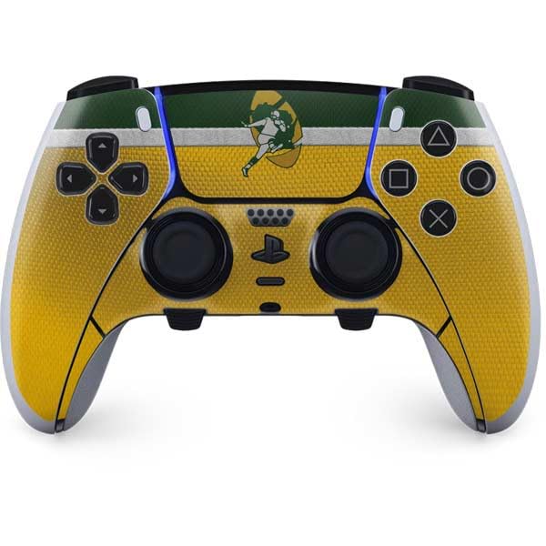 Skinit Decal Gaming Skin Compatible with PS5 DualSense Edge Pro Controller - Officially Licensed NFL Green Bay Packers Vintage Design