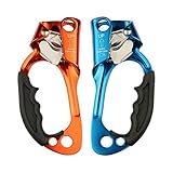 NAXEN Hand Ascender CE Certification for Big Wall Climbing Tree Climbing Rock Climbing Caving (Right and Left)