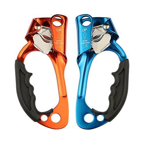 NAXEN Hand Ascender CE Certification for Big Wall Climbing Tree Climbing Rock Climbing Caving (Right and Left)