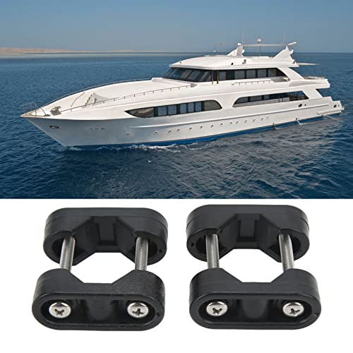Image of 2Pcs Nylon Marine Boat Nylon Rail Mount Bracket Fits for Tube Kayak Canoe Boat Dinghy Yacht Accessories
