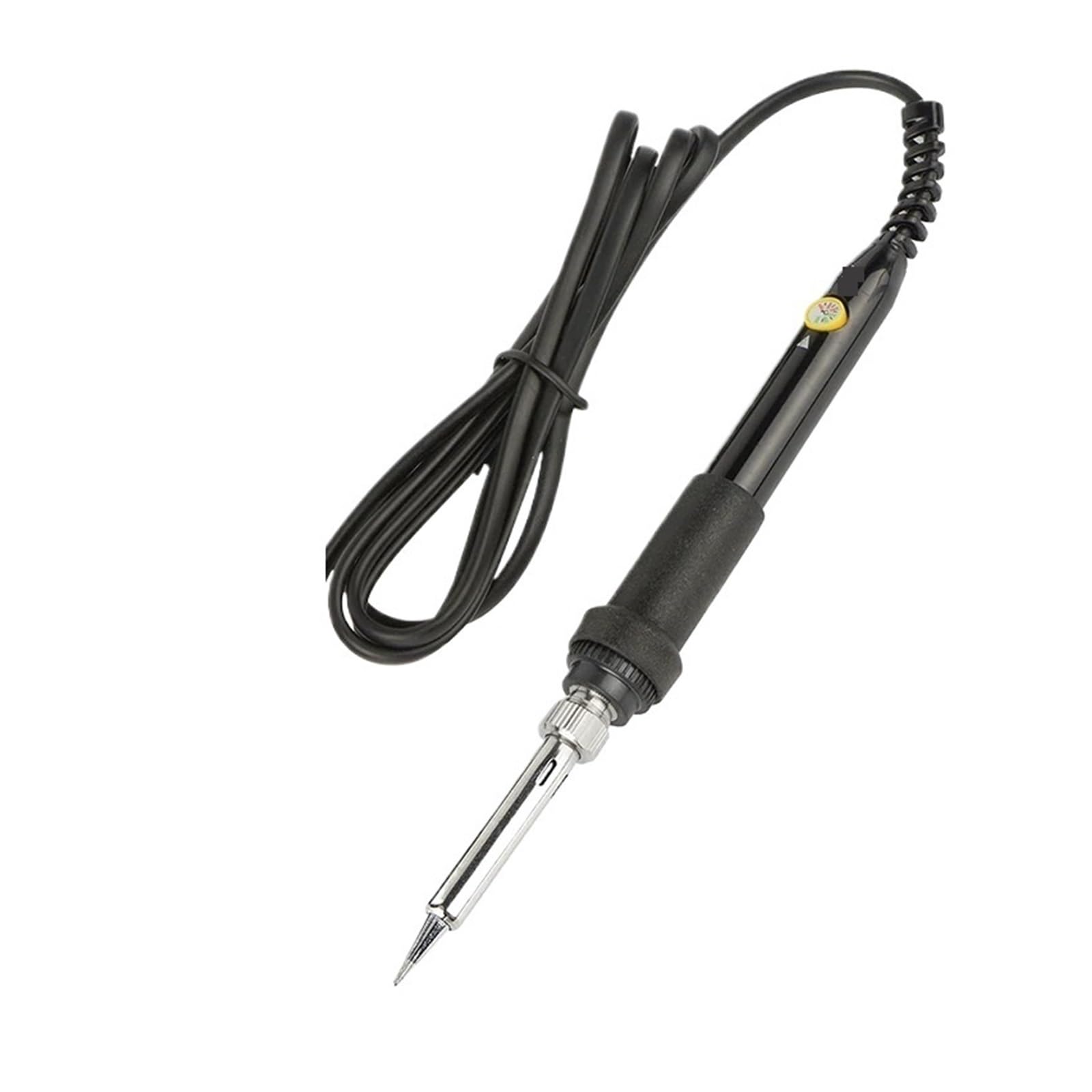60W Electric Soldering Iron Adjustable Temperature Solder with Quality Tips and Kits Precise Heating(Black)