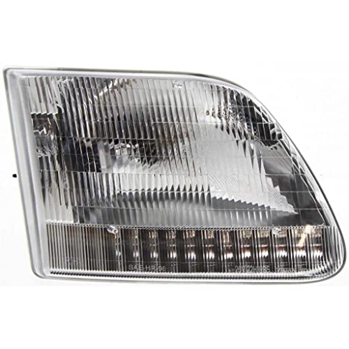 For Ford Expedition Headlight Assembly 1997 98 99 00 01 2002 Passenger Side DOT Certified FO2503139 | 3L3Z 13008 CA