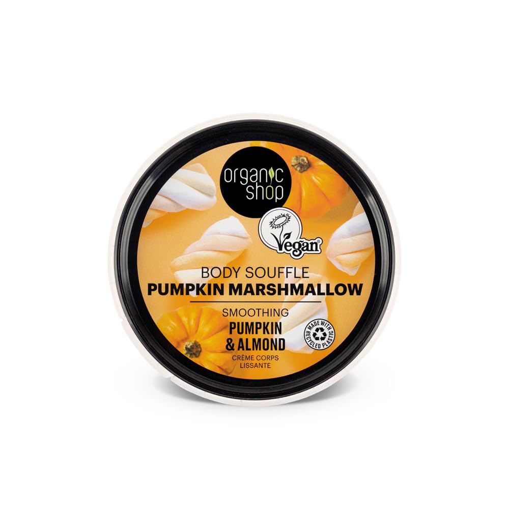 Organic Shop Body Souffle Pumpkin Marshmallow Smoothing Pumpkin & Amande 250 ml