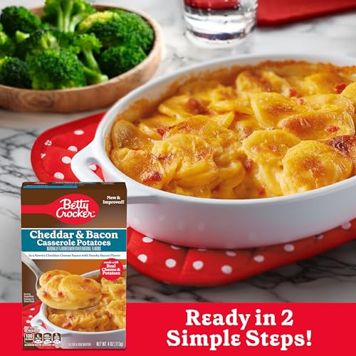 Image of Betty Crocker Cheddar & Bacon Casserole Potatoes, 4 oz