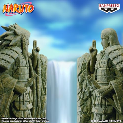 Image of Banpresto Official Licensed Naruto Shippuden Hashirama Senju The Final Valley Figure Plastic Anime 6.9 inches Multicolor