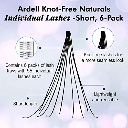 Ardell Knot-Free Naturals Individual Lashes - Short, 6-Pack