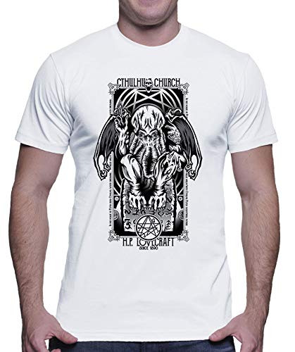 Camiseta Camisa Cthulhu Hp Lovecraft 4076 100% Algodão (Preto, GG)