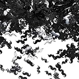 Tribello Mustache Confetti for Mustache Party Decorations, Table Scatter Decoration for Baby Shower, Fathers Day, Bachelor Party - 2 oz
