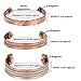 Coppervast Copper Bracelets- for Men and Women| Set of 3 with Gift Box |Gift for Men & Women |Handmade 100% Copper (Braided)