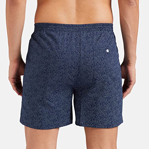 Image of Longies Men Printed Boxers Pack of 3, Off White,Maroon,Blue3269, XL