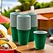 Amscan 436801.03 Big Party Pack Festive Green Plastic Cups | 16 oz.| Pack of 50 | Party Supply