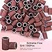 MelodySusie 100 Pcs Nail Drill Bits Sanding Bands for Nail Drill 240 Extreme Fine Grit Nail File Sanding Bands for Acrylic Nails Gel Manicures and Pedicure