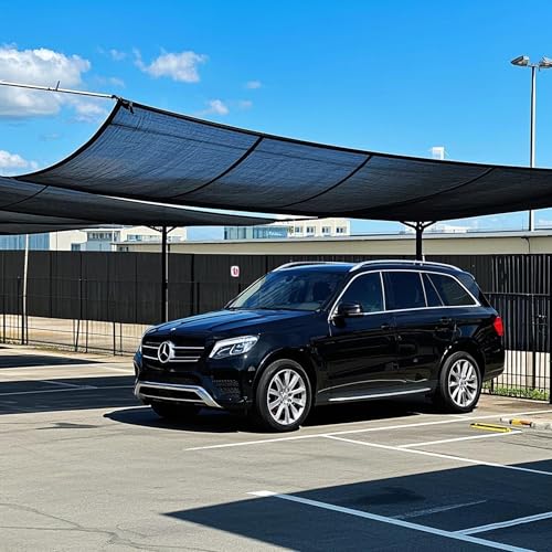Image of winemana 90% Black Shade Cloth, 3.3 x 10 FT Garden Mesh Tarp for Plants Heat Protection with Grommets, Sunshade Plant Cover for Greenhouse, Barns Kennel, Outdoor Netting Screens for Patio & Porch
