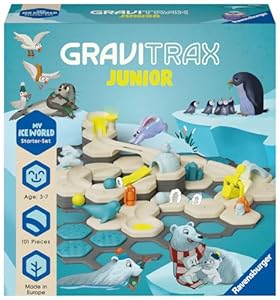 Jeu de Construction STEM Gravitrax Junior Starter Set Ice de Ravensburger