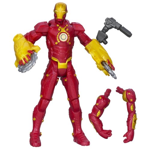 Marvel Iron Man 3 Assemblers Crosscut Iron Man Figure