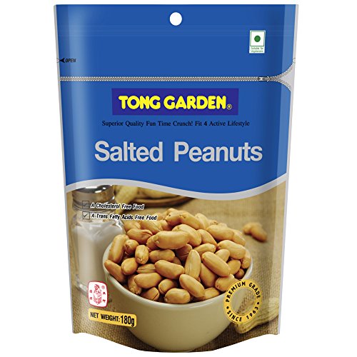 Image of Tong Garden Salted Peanuts Pouch, 160G, Dry Fruit