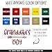 Granddad's Boy Black or White Infant or Toddler T-Shirt, Grandson Present, Kid Shirt, Valentine's (Granddad Boy Shirt)