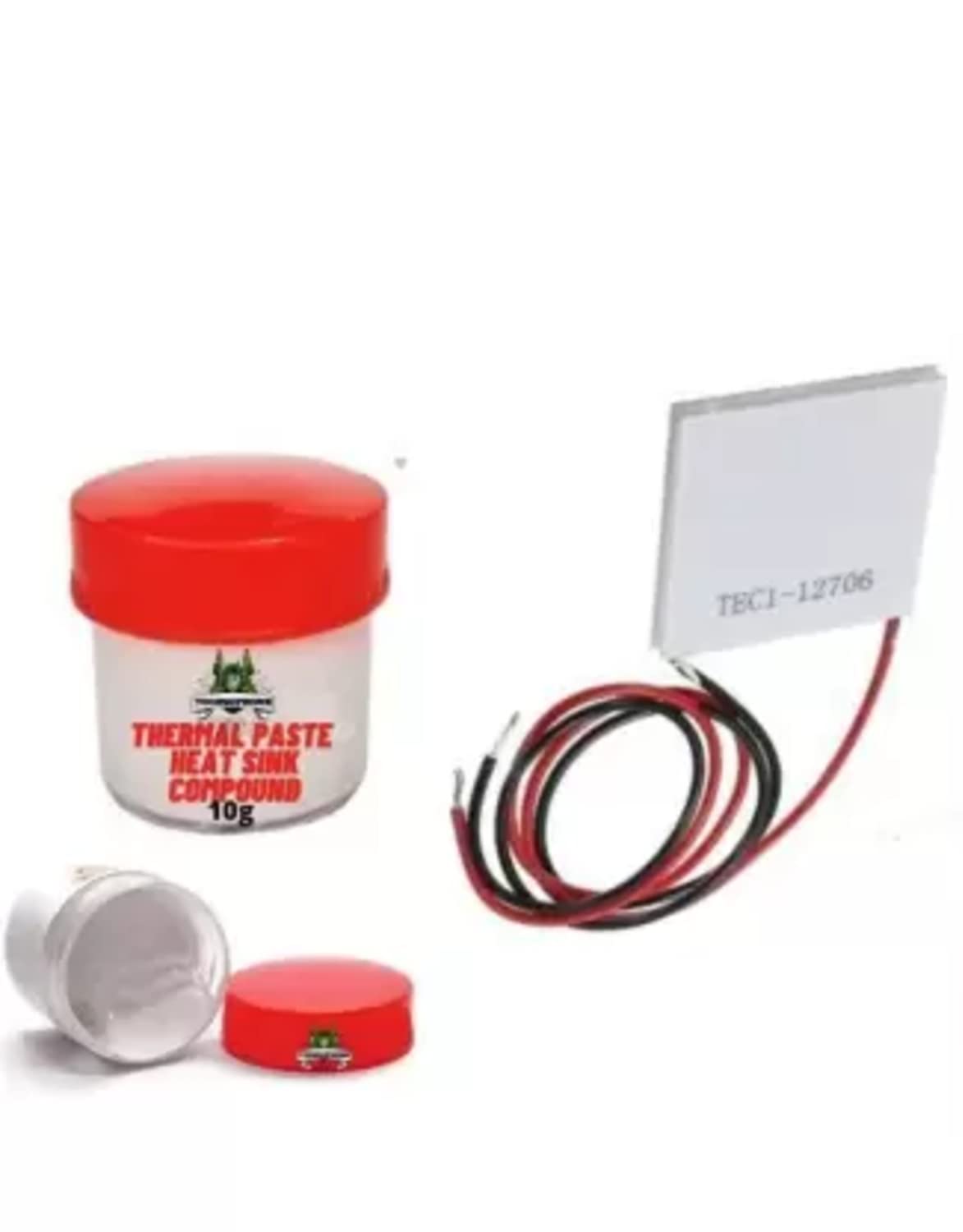 TechSupreme TEC1-12706 Heatsink Thermoelectric Cooling Peltier Plate Module + Thermal Paste Temperature Sensor and Controller (B0B3JRGC3Z) Amazon Price History, Amazon Price Tracker