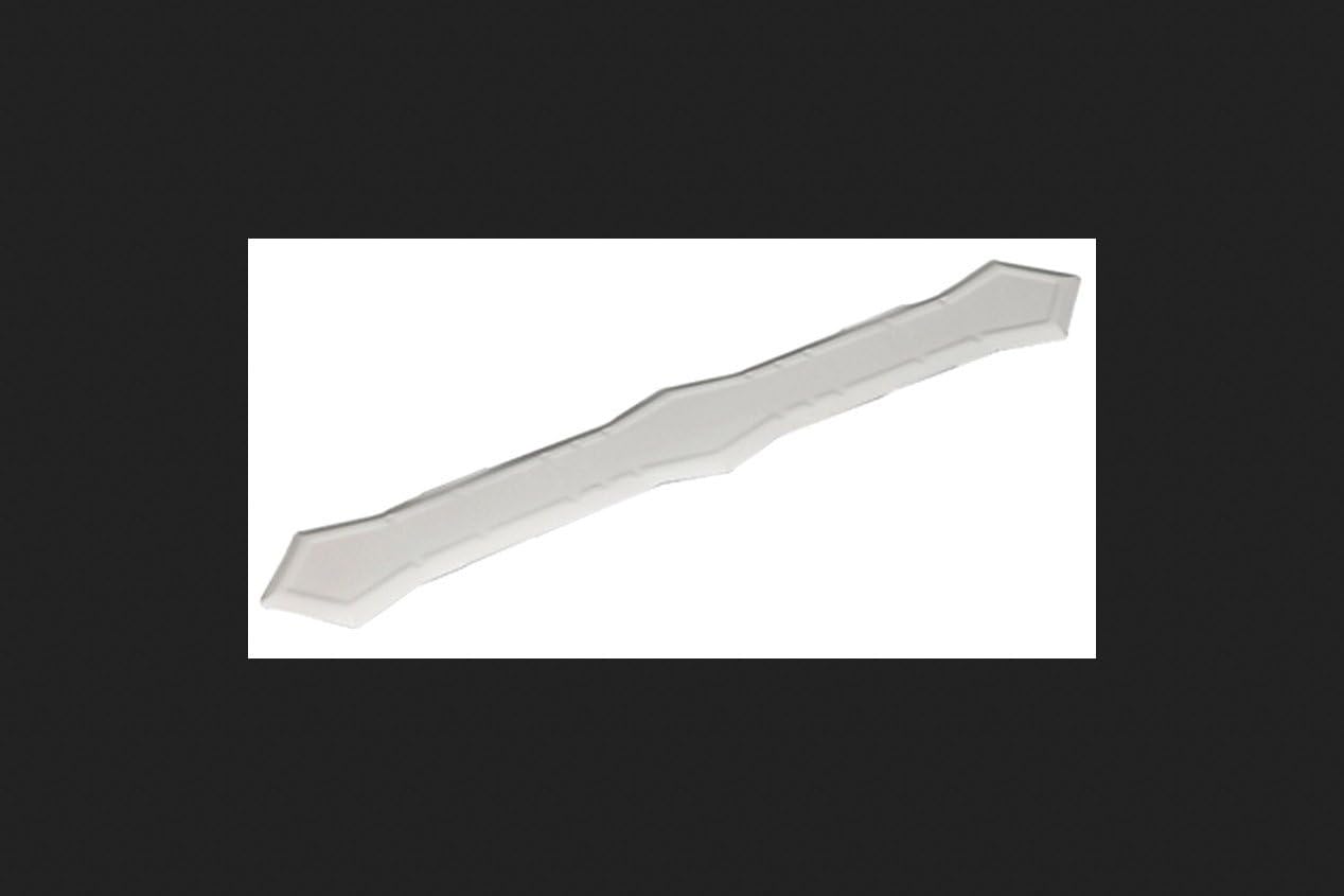 Amerimax 0.25 in. H x 2 in. W x 13.5 in. L White Aluminum K Downspout Strap