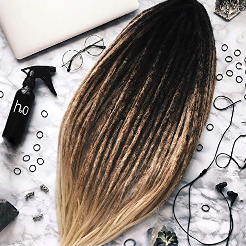 Synthetic Crochet Dreads, Ombre Set, Ombre Dreads, Synthetic dreads, de dreads, se dreads, Black, Custom Dreadlocks Extensions