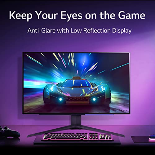 LG 27" Ultragear™ OLED QHD Gaming Monitor with 240Hz .03ms GtG & nVIDIA® G-SYNC® Compatible by LG - Used condition - Image 6