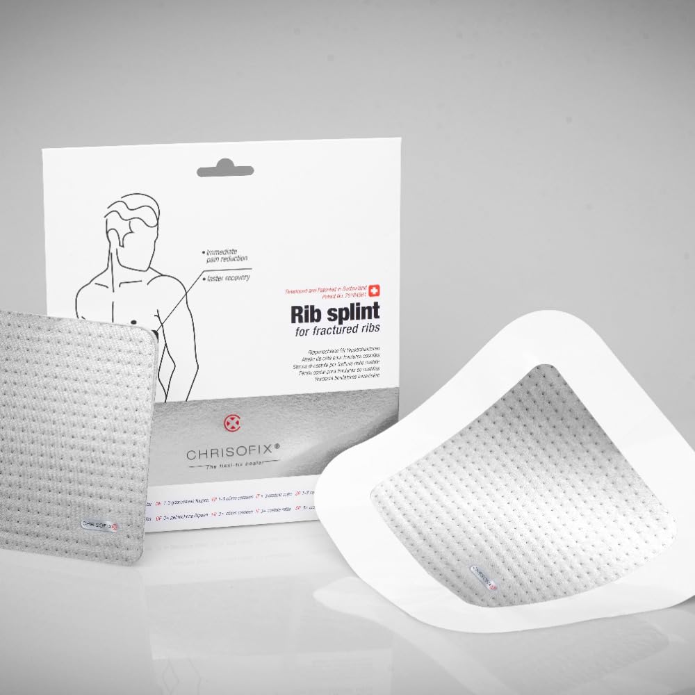Chrisofix Rib Splint, Provides Effective Comprehensive Support, Prevents Paradoxical Breathing, Large