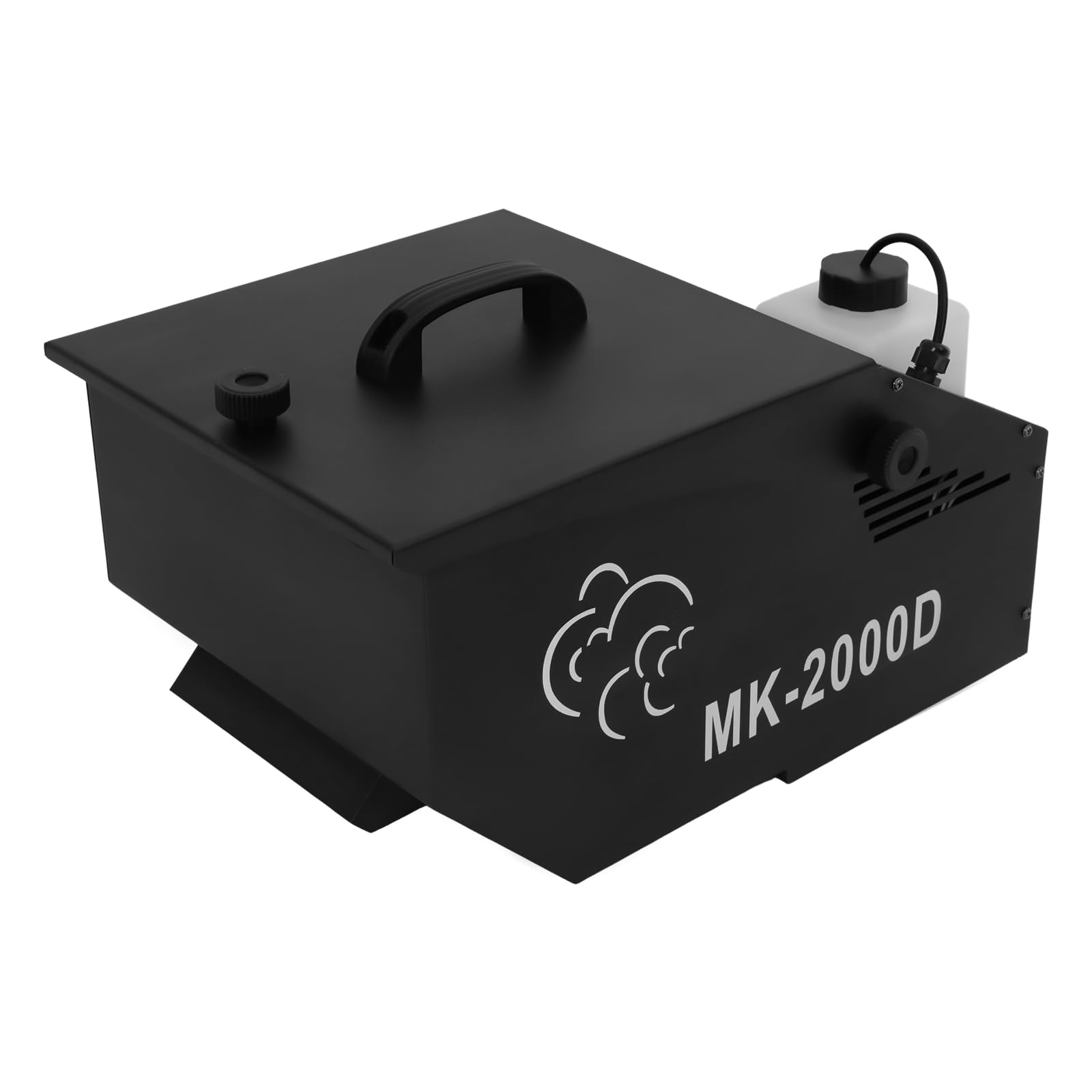 Máquina de niebla de suelo de 1200 W con mando a distancia para conciertos, fiestas