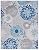 SAFAVIEH Cabana Collection Area Rug - 8' x 10', Grey & Blue, Floral Design, Non-Shedding & Easy Care, Indoor/Outdoor & Washable-Ideal for Patio, Backyard, Mudroom (CBN832F)