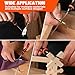 ValueMax 7PCS Interchangeable Needle File Set, Small File Set Includes Flat, Flat Warding, Round, Half-Round, Square, Triangular File and A Handle, Suitable for Shaping Metal, Wood, Jewelry, Plastic