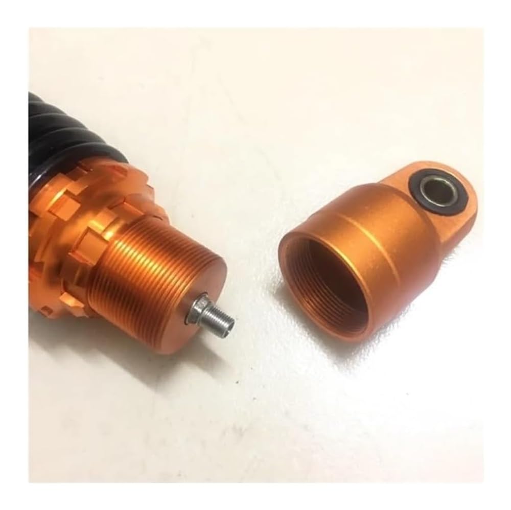 Amortisseur arrière Universel de Moto, Longueur réglable de 250 à 260mm, Suspension de Moto Compatible avec Un Seul (Noir)