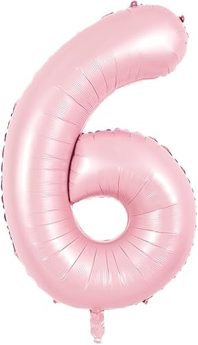 Miniatura 83 de TONIFUL Globos arcoíris de 40 pulgadas con números grandes del 0 al 9, globos digitales número 4 para helio, globos de aluminio Mylar con números