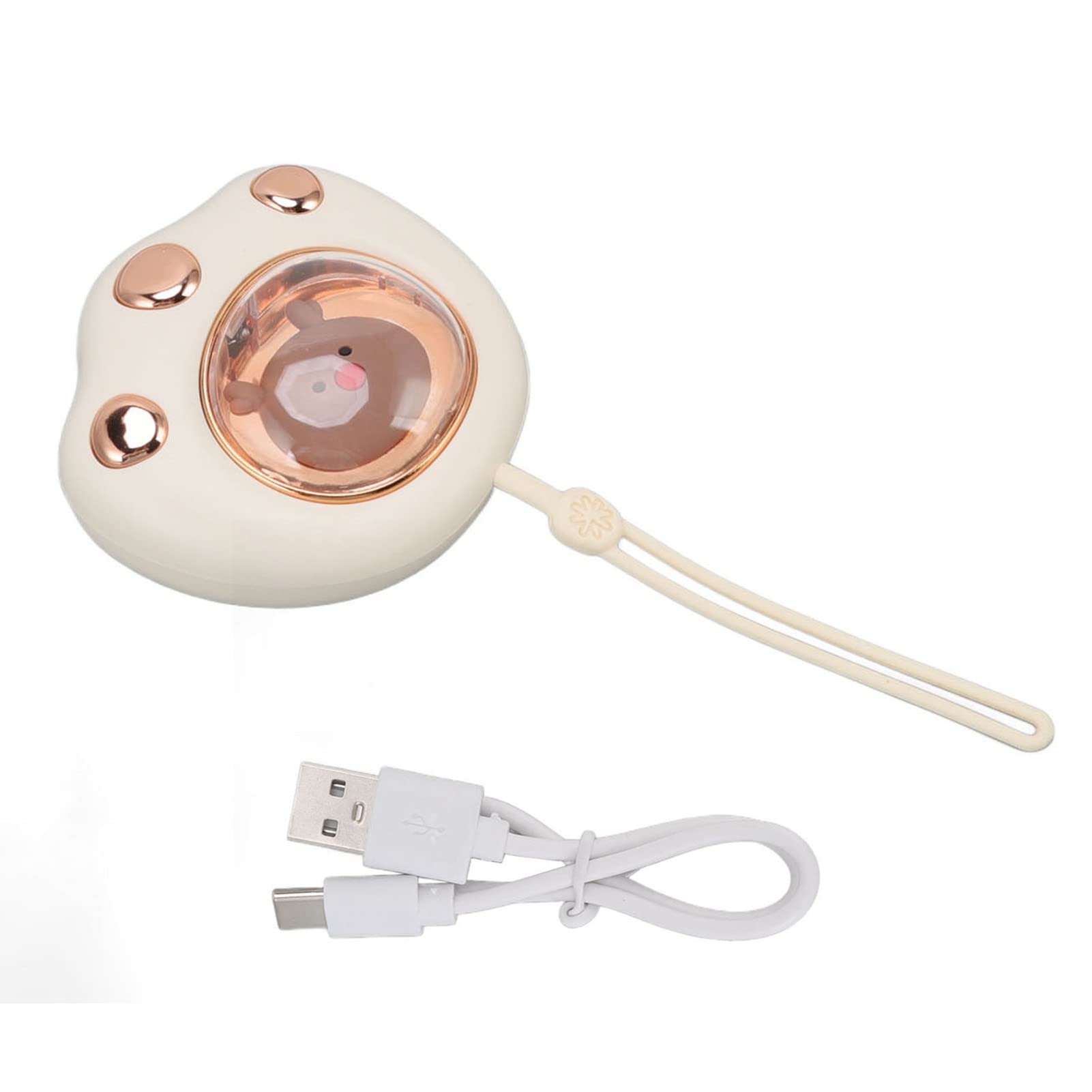 Respicefinem Rechargeable Hand Warmer Cat 5W 5V 1A USB Charging 2 Levels Adjustable Quick Heat Hand Warmer Power